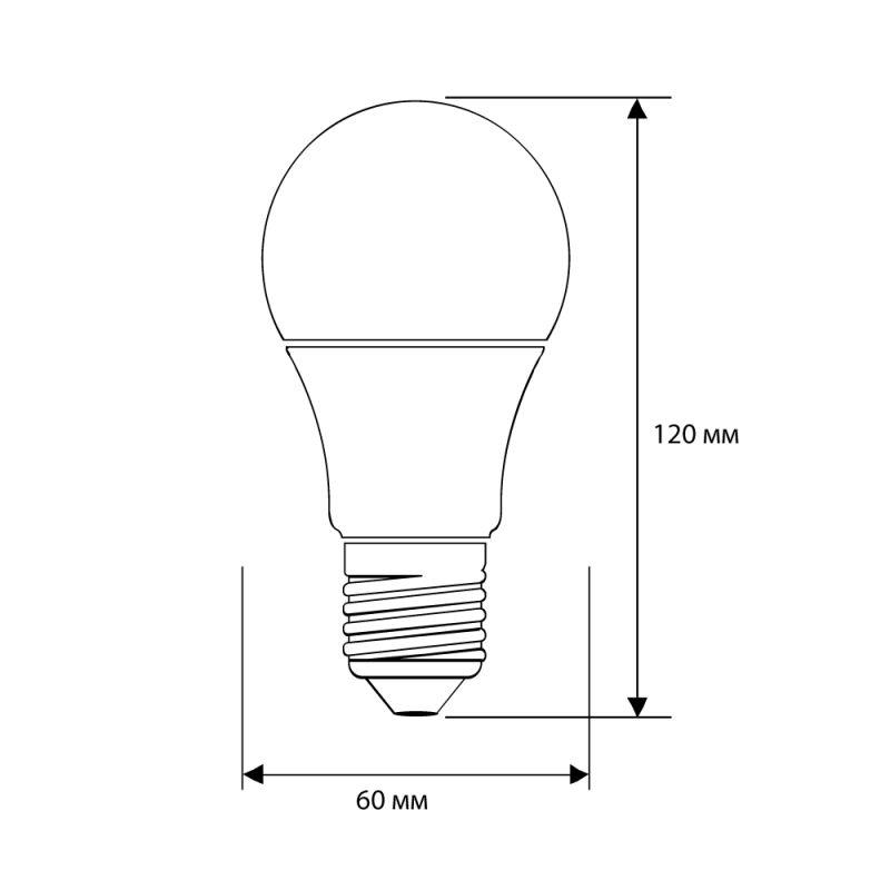 Лампа светодиодная LED13-A60/845/E27 13Вт грушевидная 4500К бел. E27 1085лм 220-240В Camelion 12046