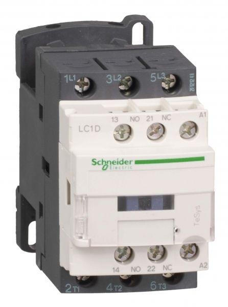 Контактор Schneider Electric 3п 9А D 1НО+1Н3 220В AC LC1D09M7